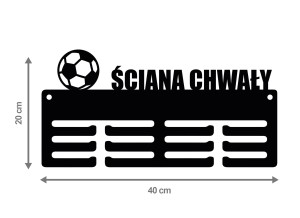 Wieszak na medale ŚCIANA CHWAŁY 99.2 40cm