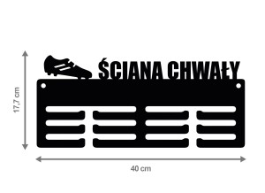 Wieszak na medale ŚCIANA CHWAŁY 100.2 40cm