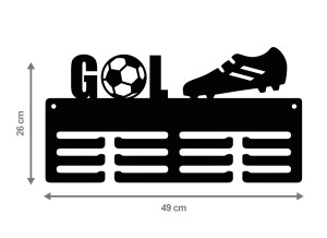 Wieszak na medale GOL 104.2  40 cm