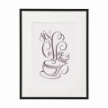 czarna rama 30x40cm i 40x50cm z passe-partout
