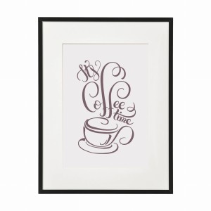 PLAKAT W RAMIE MAŁY - Grafika kawa