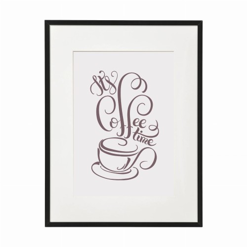 czarna rama 30x40cm i 40x50cm z passe-partout