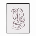 czarna rama 30x40cm i 40x50cm bez passe-partout