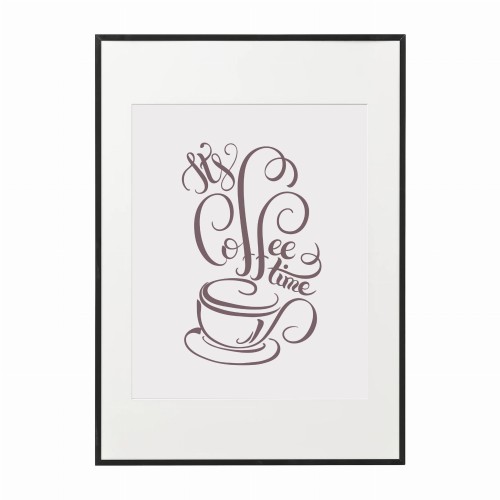 czarna rama 50x70cm i 70x100cm z passe-partout