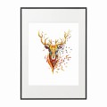 czarna rama 50x70cm i 70x100cm z passe-partout