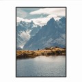 czarna rama 50x70cm i 70x100cm bez passe-partout