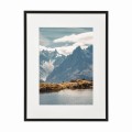 czarna rama 30x40cm i 40x50cm z passe-partout