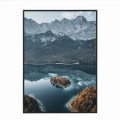 czarna rama 50x70cm i 70x100cm bez passe-partout
