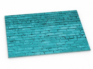 Szklana deska kuchenna do krojenia na prezent 40x30 cm Morska cegła 019b