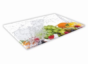 SZKLANA DESKA KUCHENNA 30x20 20a Owoce