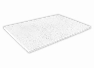 SZKLANA DESKA KUCHENNA 40x30 40b Biały granit