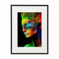 czarna rama 30x40cm i 40x50cm z passe-partout
