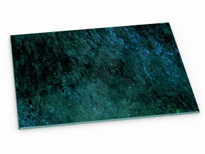 Szklana deska kuchenna do krojenia na prezent 30x20 cm Zielona farba 044a