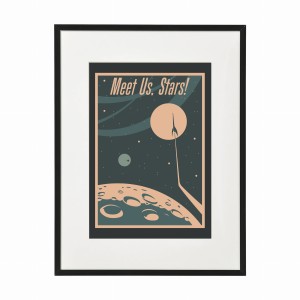 PLAKAT W RAMIE MAŁY - Kosmos I