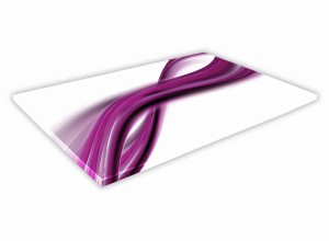 SZKLANA DESKA KUCHENNA 60x20 61c Purpurowa smuga