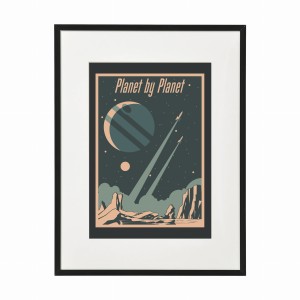 PLAKAT W RAMIE MAŁY - Kosmos III