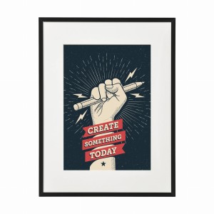 PLAKAT W RAMIE MAŁY - Kreatywny