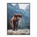 czarna rama 50x70cm i 70x100cm bez passe-partout