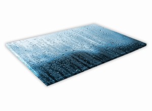 SZKLANA DESKA KUCHENNA 60x30 106d Deszcz