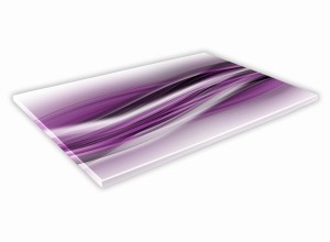 SZKLANA DESKA KUCHENNA 60x30 109d Fioletowa smuga