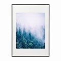 czarna rama 50x70cm i 70x100cm z passe-partout