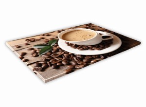 SZKLANA DESKA KUCHENNA 60x30 112d Filiażanka kawy