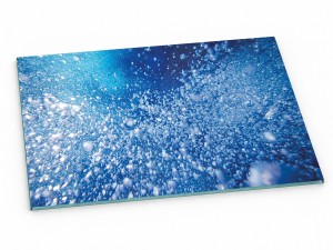Szklana deska kuchenna do krojenia na prezent 60x20 cm Pod wodą 113c