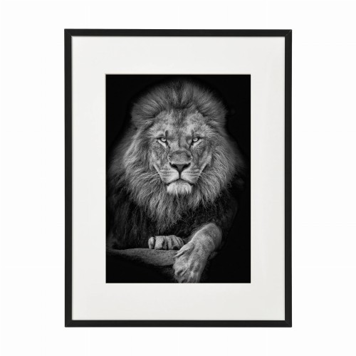 czarna rama 30x40cm i 40x50cm z passe-partout