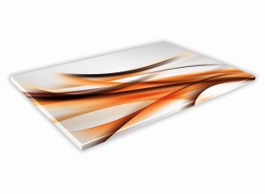 SZKLANA DESKA KUCHENNA 60x30 118d Brązowe smugi