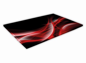 SZKLANA DESKA KUCHENNA 60x30 126d Czerwona fala