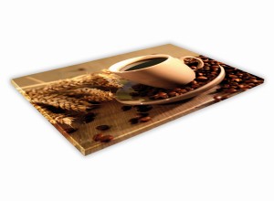 SZKLANA DESKA KUCHENNA 60x20 156c Kawa i zboże