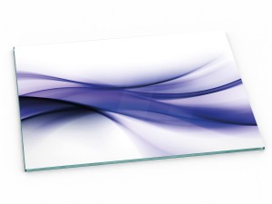Szklana deska kuchenna do krojenia na prezent 60x30 cm Lawendowe smugi 161d