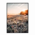 czarna rama 50x70cm i 70x100cm bez passe-partout