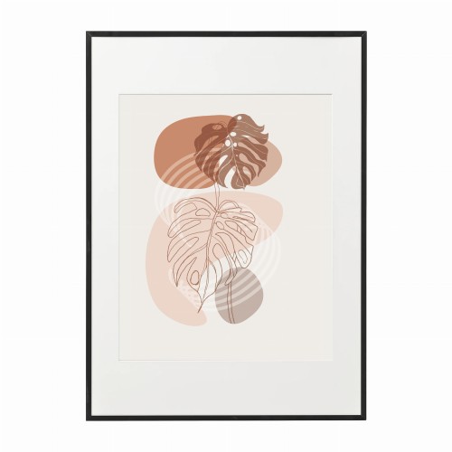 czarna rama 50x70cm i 70x100cm z passe-partout