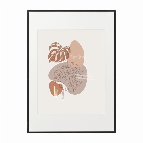 czarna rama 50x70cm i 70x100cm z passe-partout