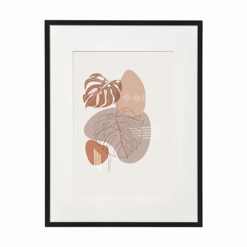 czarna rama 30x40cm i 40x50cm z passe-partout