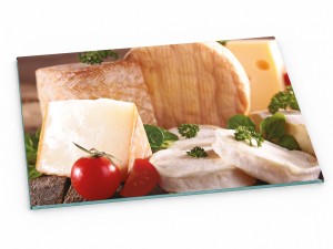 Szklana deska kuchenna do krojenia na prezent 60x30 cm Sery 303d