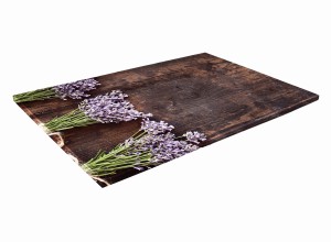 SZKLANA DESKA KUCHENNA 30x20 310a Bukiety wrzosów