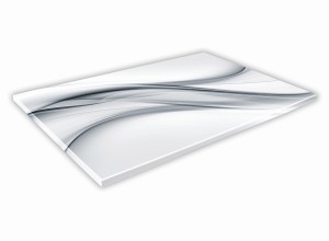 SZKLANA DESKA KUCHENNA 40x30 322b Siwa smuga