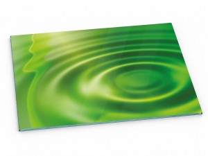 Szklana deska kuchenna do krojenia na prezent 60x30 cm Zielona herbata 334d