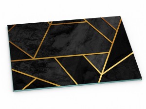 Szklana deska kuchenna do krojenia na prezent 30x20 cm Elegancja 361a