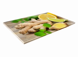 SZKLANA DESKA KUCHENNA 60x20 364c Imbir