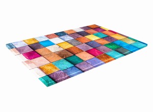SZKLANA DESKA KUCHENNA 60x20 369c Kolorowe drewno