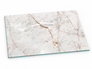 Szklana deska kuchenna do krojenia na prezent 40x30 cm Marmur 376b
