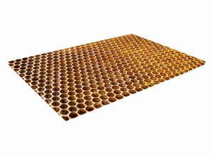 SZKLANA DESKA KUCHENNA 60x20 380c Miód