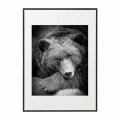czarna rama 50x70cm i 70x100cm z passe-partout