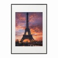 czarna rama 50x70cm i 70x100cm z passe-partout