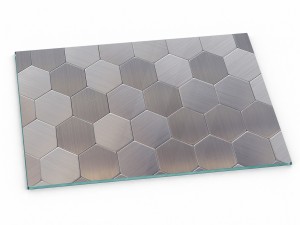 Szklana deska kuchenna do krojenia na prezent 60x30 cm Stal 400d