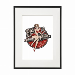 PLAKAT W RAMIE MAŁY - Pin-up