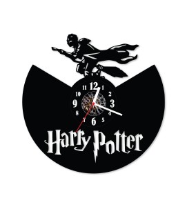 Zegar ścienny z płyty winylowej Harry Potter 32.13